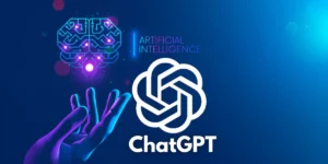 ChatGPT의 기술적 원리를 표현하기 위한 ChatGPT 로고