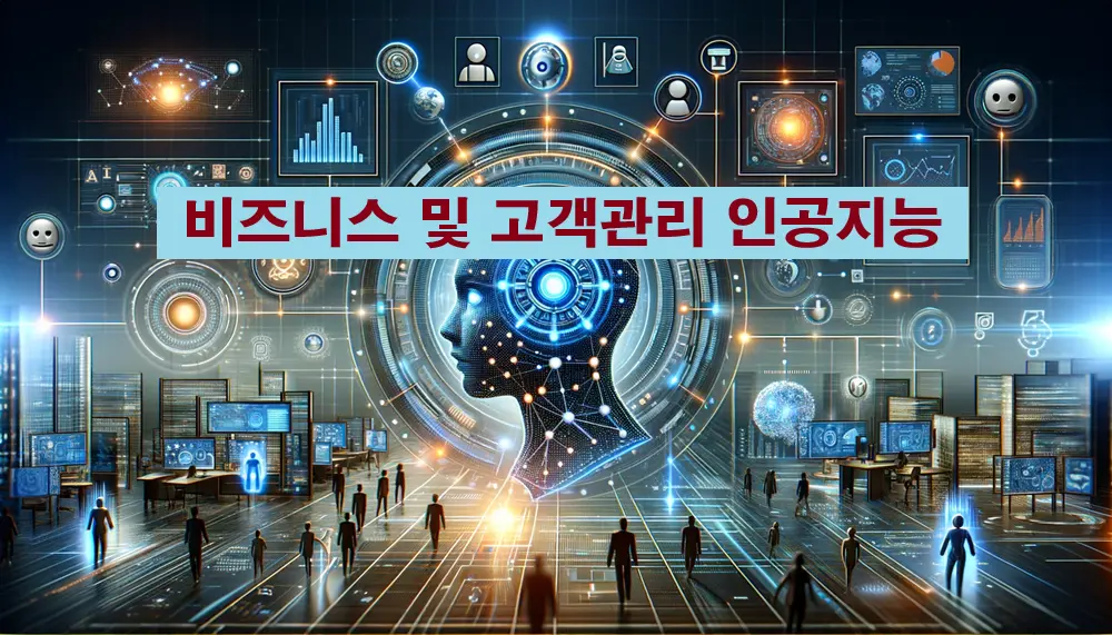 비즈니스 및 고객 관리 인공지능 썸네일