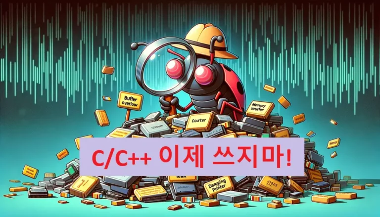 C/C++ 메모리 안전성 문제를 표현한 썸네일