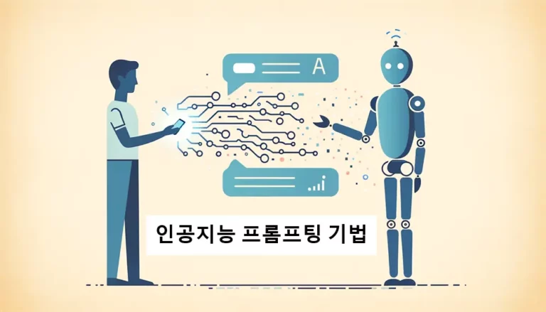 인공지능 프롬프팅 기법을 형상화한 썸네일